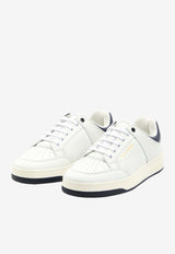 Saint Laurent SL/61 Leather Low-Top Sneakers White 799901-04GAC-9014