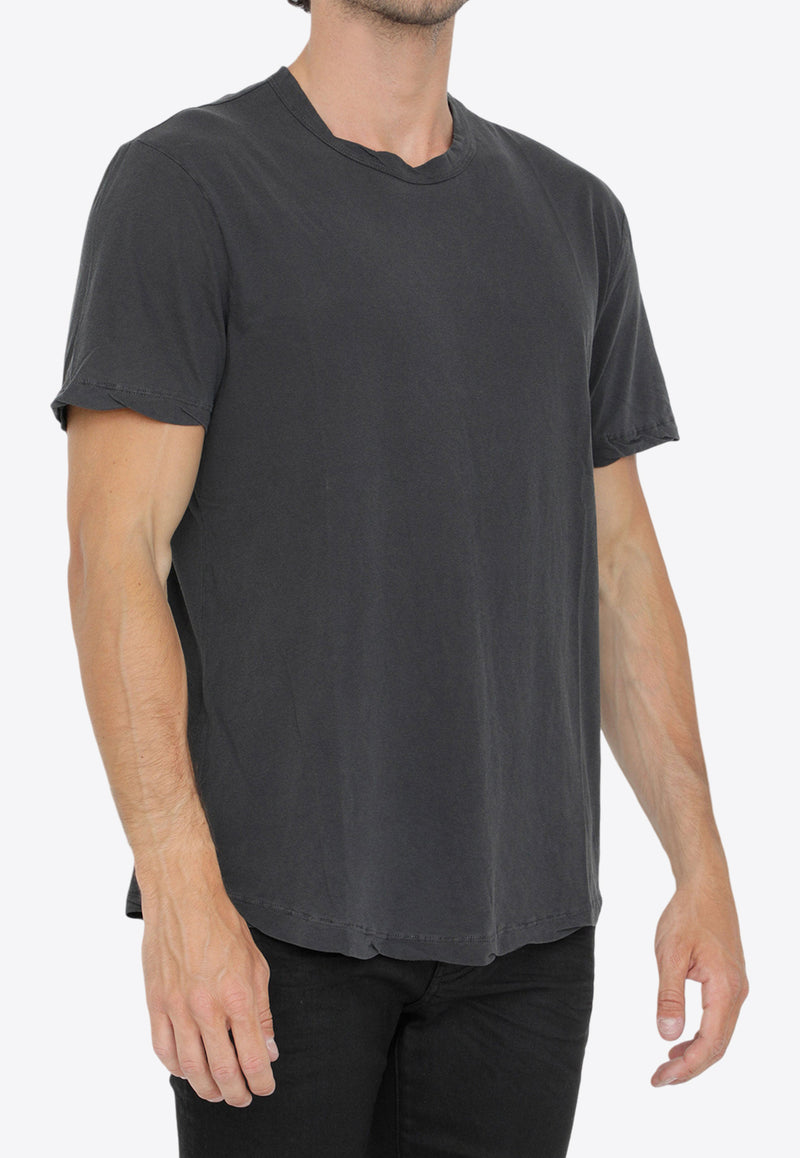 James Perse Basic Crewneck T-shirt Gray MKJ3360--CRP