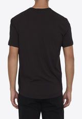 James Perse Basic Crewneck T-shirt Brown MKJ3360--KON