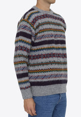 Howlin
 A Woolen Wonder Crewneck Sweater Multicolor A WOOLEN WONDER--MED GREY