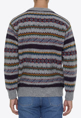 Howlin
 A Woolen Wonder Crewneck Sweater Multicolor A WOOLEN WONDER--MED GREY