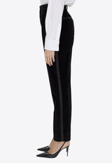 Dolce 
Gabbana Velvet Tuxedo Pants Black FTC71T-FUVG7-N0000