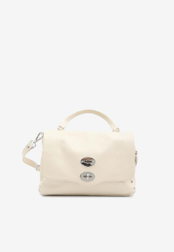 Zanellato Small Postina Daily Shoulder Bag White 068010S-0040000-Z1115