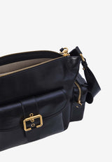 Chloé Shiny Leather Camera Bag Black CHC24AS533-N83-001