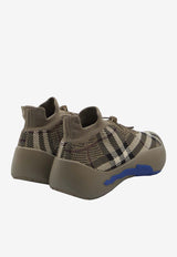 Burberry Check Knit Neptune Sneakers 8101906--C1846