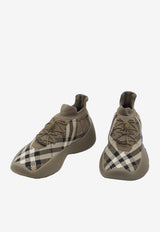 Burberry Check Knit Neptune Sneakers 8101906--C1846