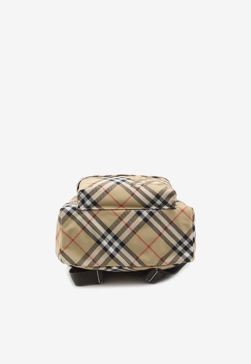 Burberry Check Zipped Backpack 8102354--B9368