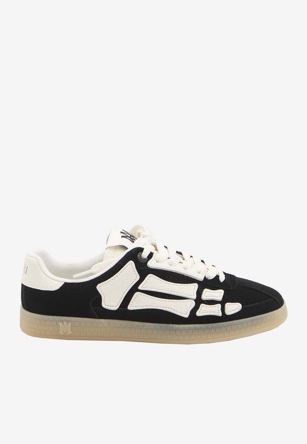 Amiri Pacific Bones Suede Sneakers AMFOSR1102--BLACK