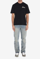 Amiri City Crewneck Short-Sleeved T-shirt AMJYTE1146--BLACK