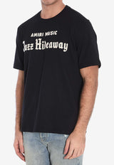 Amiri Jazz Hide Crewneck T-Shirt AMJYTE1172--BLACK