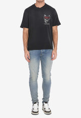 Amiri Vintage Amiri Lounge Short-Sleeved T-shirt AMJYTE1152--BLACK