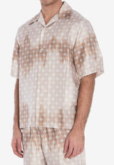 Amiri Monogram Short-Sleeved Shirt AMSTCA1110--CAMEL