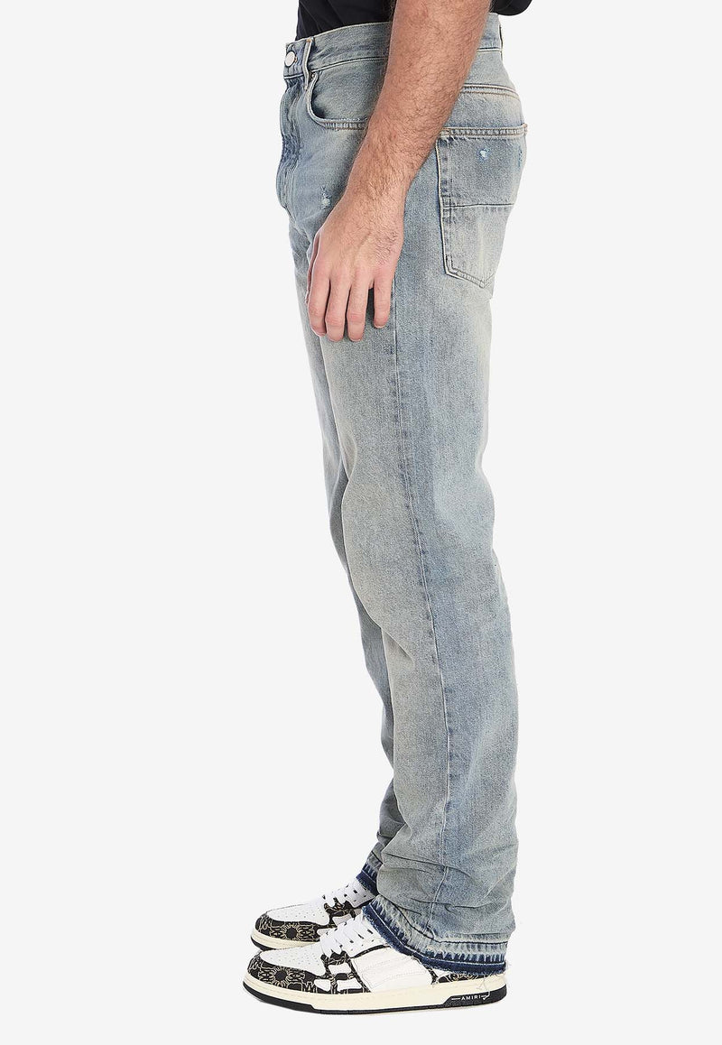 Amiri Essential Straight Jeans AMDNGH1031--INDIGO