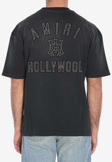 Amiri Ma Hollywood Crewneck T-Shirt AMJYTE1126--BLACK