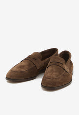 Church
s Maesteg Suede Moccasins Loafers EDB142--F0AXO