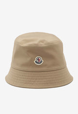 Moncler Logo Patch Bucket Hat 3B00025-5983X-226