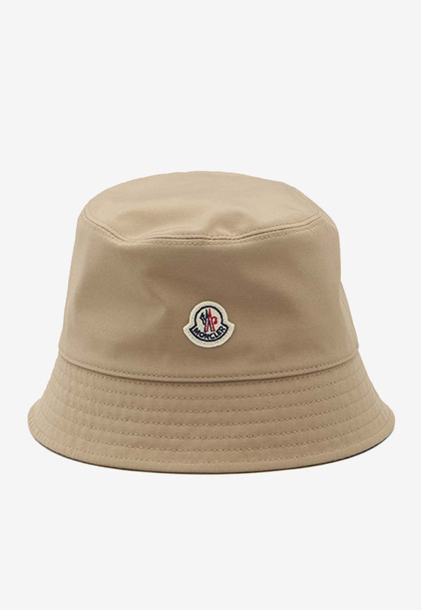 Moncler Logo Patch Bucket Hat 3B00025-5983X-226