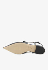 Jimmy Choo Didi Patent-Leather Pointed Toe Flats DIDI FLAT-PAT-BLACK