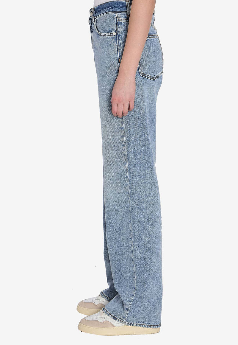 Haikure Korea Wide Leg Jeans HEW03185-DF144-L0877