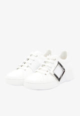 Roger Vivier Viv
 Skate Leather Low-Top Sneakers RVW54226150-LXQ-B001