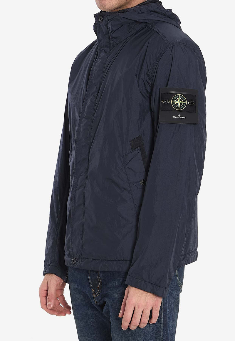 Stone Island Logo Patch Hooded Jacket K1S154100092-S0A23-V0020