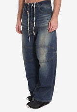 Balenciaga Washed Baggy Jeans 814161-TRW62-3020