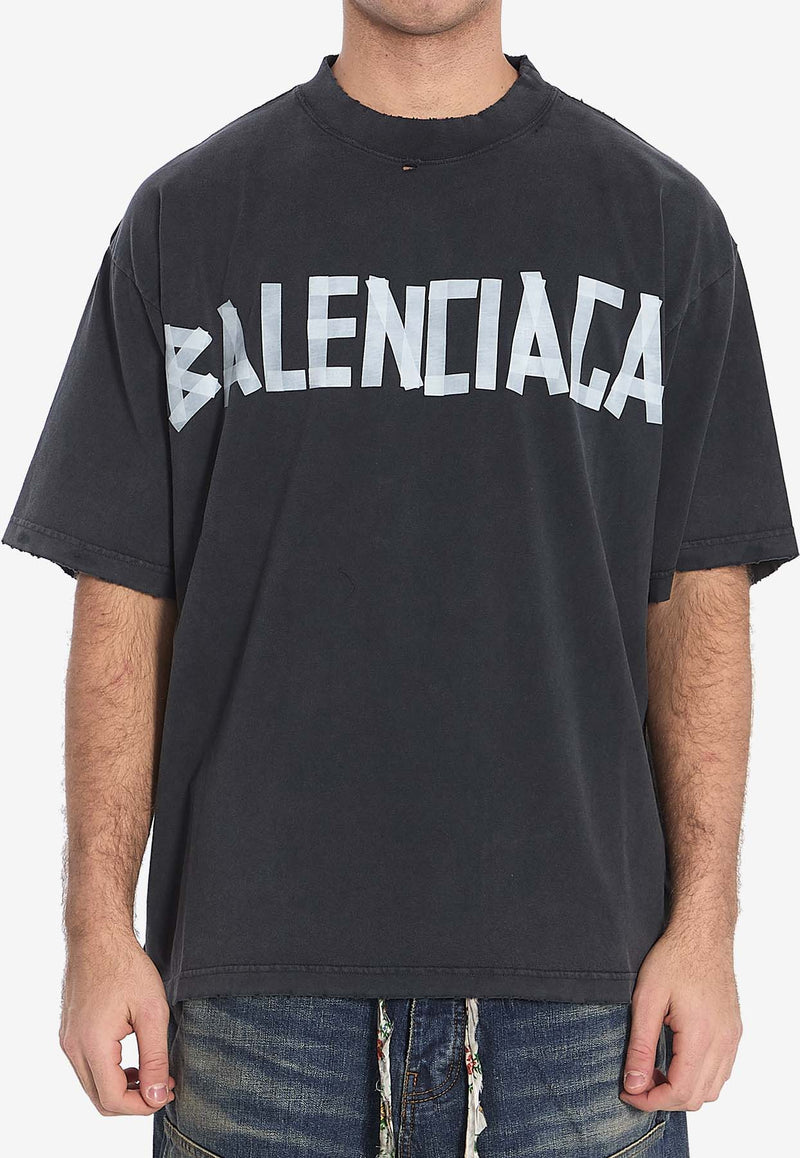 Balenciaga Tape Type Short-Sleeved T-shirt 764235-TRVK1-1041