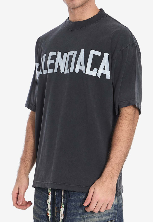 Balenciaga Tape Type Short-Sleeved T-shirt 764235-TRVK1-1041