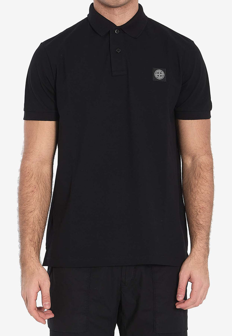 Stone Island Compass Logo Patch Polo T-shirt K1S1522002SC-S0017-V0029