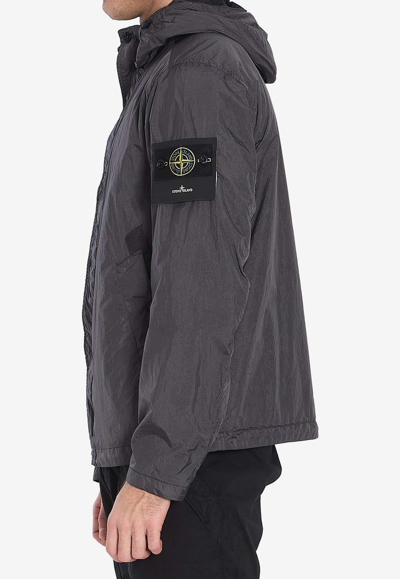 Stone Island Logo Patch Hooded Jacket K1S154100092-S0A23-V0065