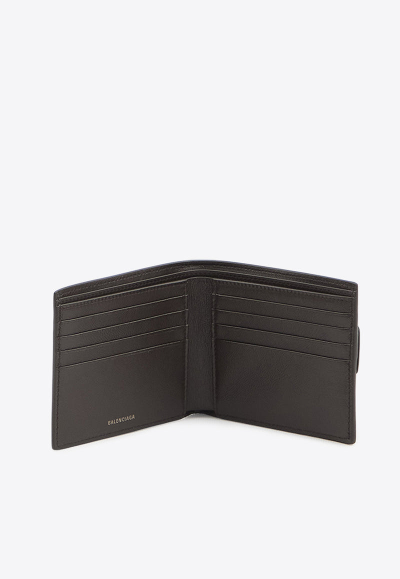 Balenciaga Leather Bi-Fold Wallet Brown 801837-2ABF5-9862