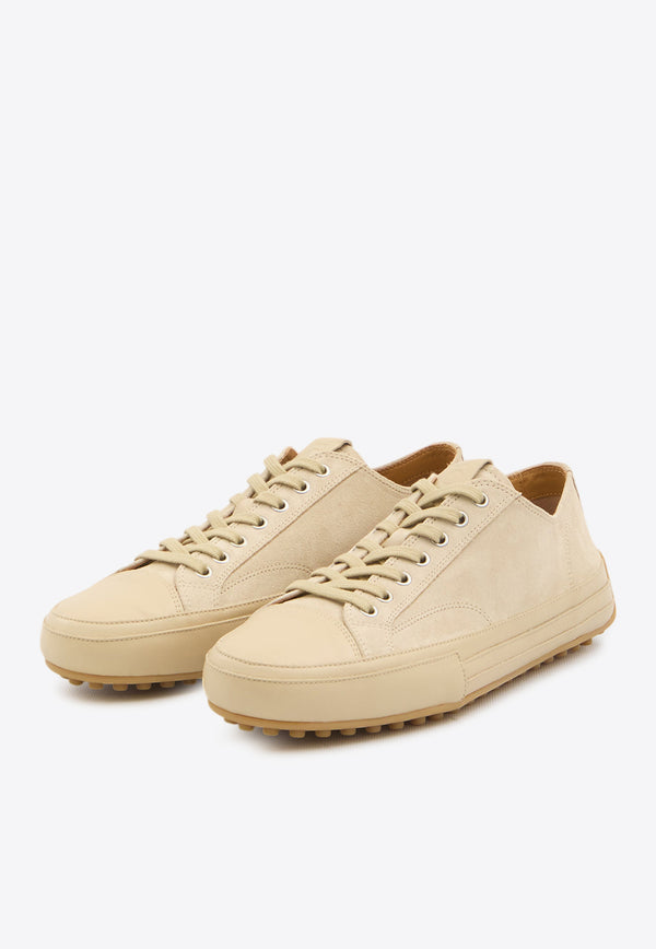 Tod
s Suede Leather Sneakers Beige XXM59L0IY20-O1T-411