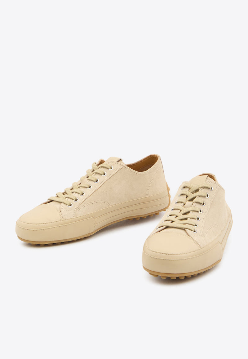 Tod
s Suede Leather Sneakers Beige XXM59L0IY20-O1T-411