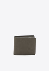 Maison Margiela Grained Leather Bi-Fold Wallet Gray SA1UI0016-P4455-T8031