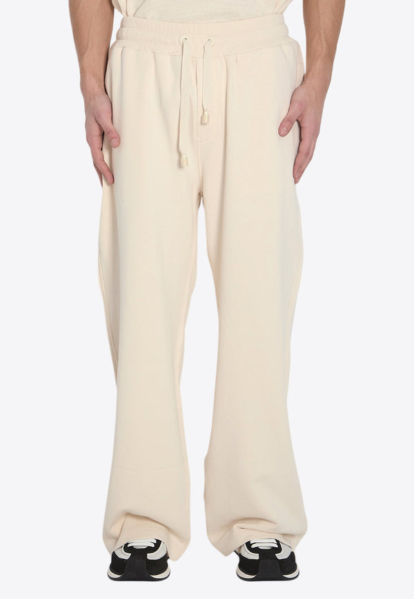 Dolce 
Gabbana Wide-Leg Track Pants Cream GVZ7AZ-G7O2J-A4567