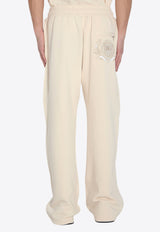 Dolce 
Gabbana Wide-Leg Track Pants Cream GVZ7AZ-G7O2J-A4567