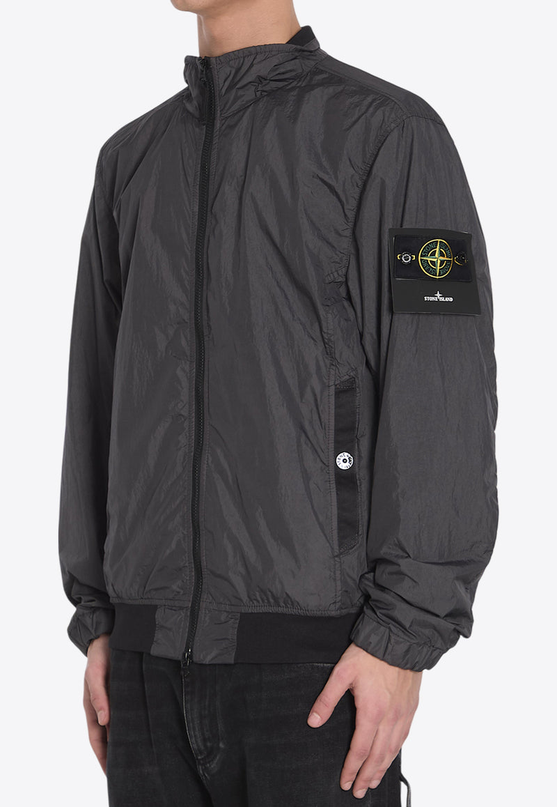 Stone Island Nylon Bomber Jacket Gray K1S154100037-S0A23-V0065