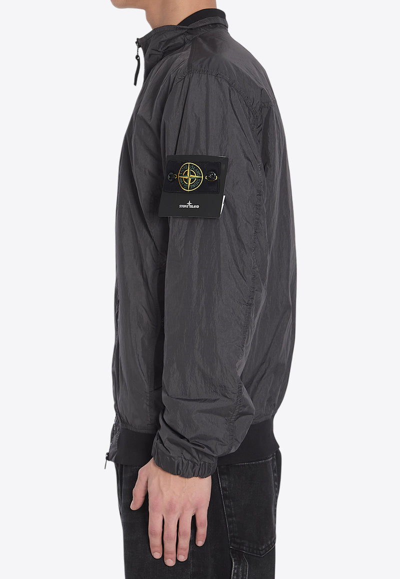 Stone Island Nylon Bomber Jacket Gray K1S154100037-S0A23-V0065