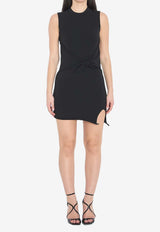 Alexander Wang Knotted Mini Dress  Black 1KC2256051--001