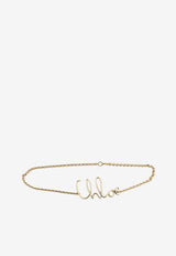 Chloé Signature Iconic Belt  Gold CHC24AC068CB7--9DC