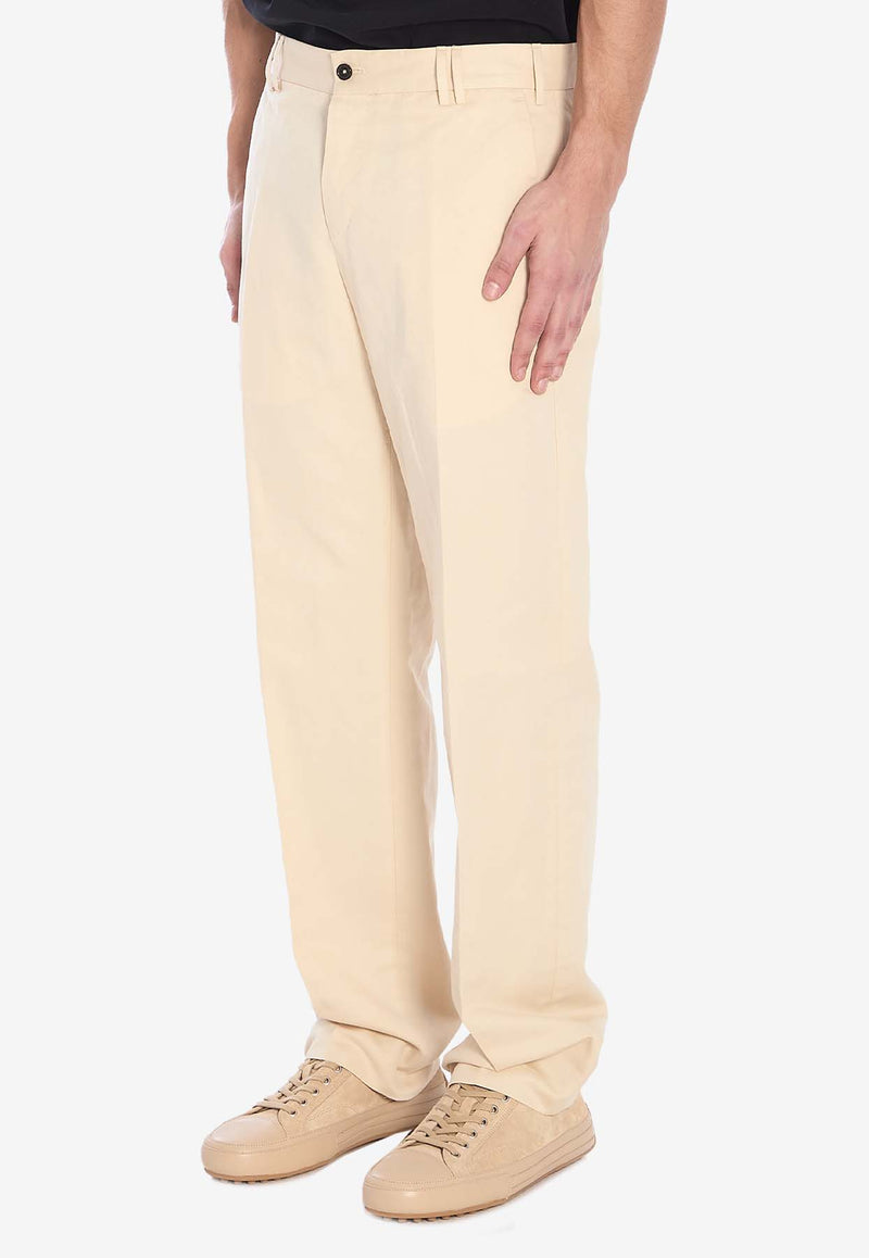 PT Torino Michael Straight Chino Pants Cream COASJDB00REW-BP65-0015