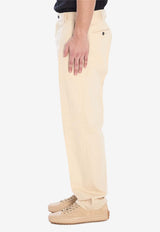 PT Torino Michael Straight Chino Pants Cream COASJDB00REW-BP65-0015