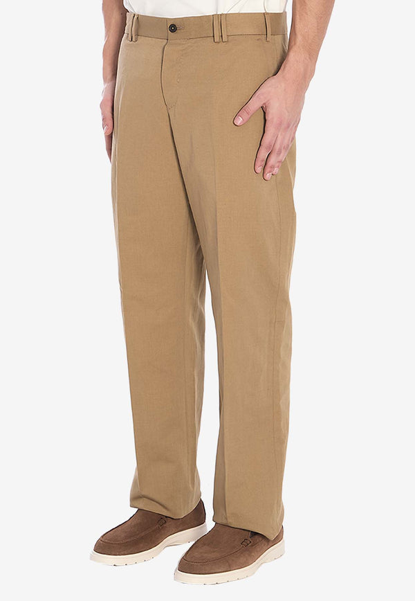 PT Torino Michael Straight Chino Pants Khaki COASJDB00REW-BP65-0060