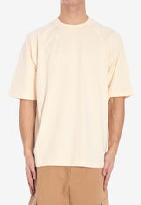 Jacquemus The Typo Logo Crewneck T-shirt Cream 245JS212-2011-130