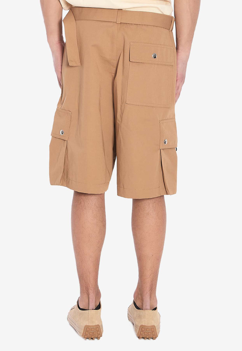 Jacquemus The Cargo Belted Shorts Beige 246PA096-1534-830