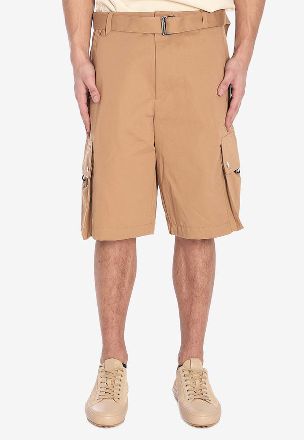 Jacquemus The Cargo Belted Shorts Beige 246PA096-1534-830