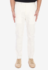 PT Torino Dieci Slim Pants White COASX0ZA0FWD-SD59-0010