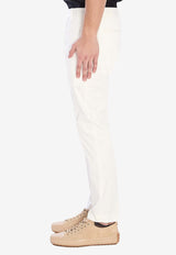 PT Torino Dieci Slim Pants White COASX0ZA0FWD-SD59-0010