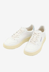 Autry Medalist Leather Sneakers White AULM-LL-79