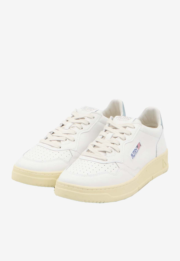 Autry Medalist Leather Sneakers White AULM-LL-79